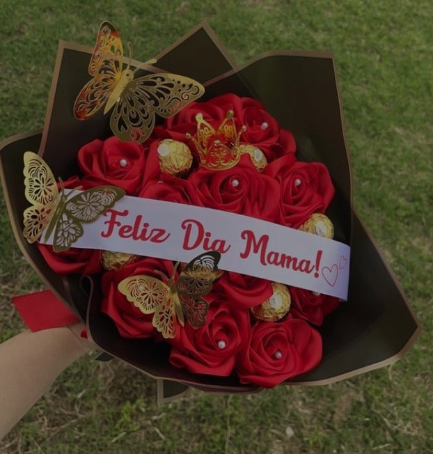 Rosas Eternas para Mamá - Personalizado 🌸